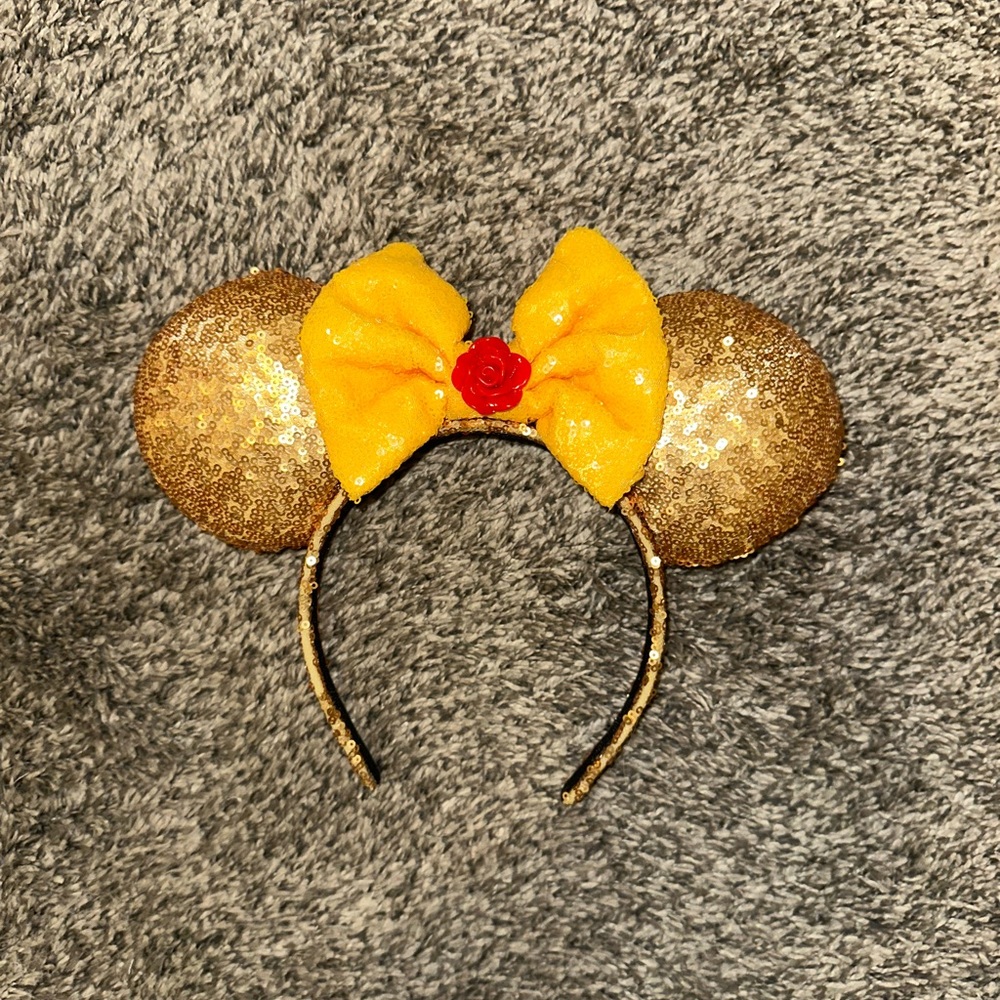 Belle Minnie Mickey Mouse Ears Disney (Adult)